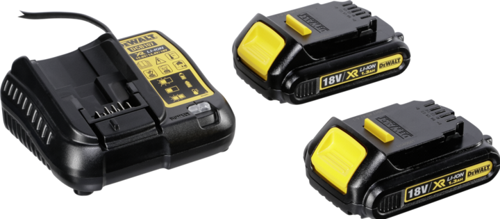 Immagine prodotto DeWalt DCD776C2 18V 2x 1,3 Ah Avvitatore per trapano a percussione in valigetta (Batteria ricaricabile)