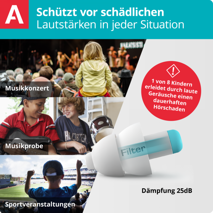 Produktbild Alpine Pluggies Kids (2 x)