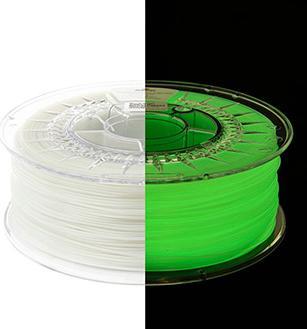 Image du produit PETG Glow in the Dark Green 0.5kg 1.75mm (PETG, 1.75 mm, 500 g)