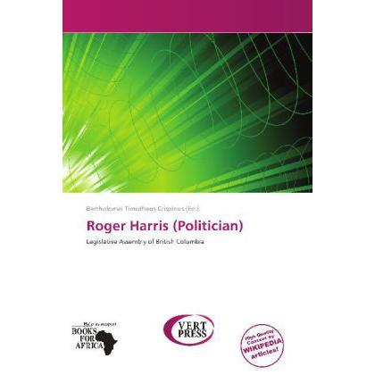 Roger Harris (Politician), Fachbücher