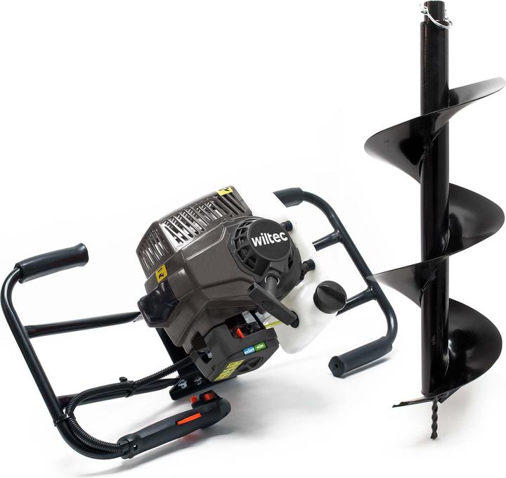 Actual product image Wiltec Ground Drill for 2 People with 63.3 cc 3HP 2.2 kW and Ø200 mm Auger