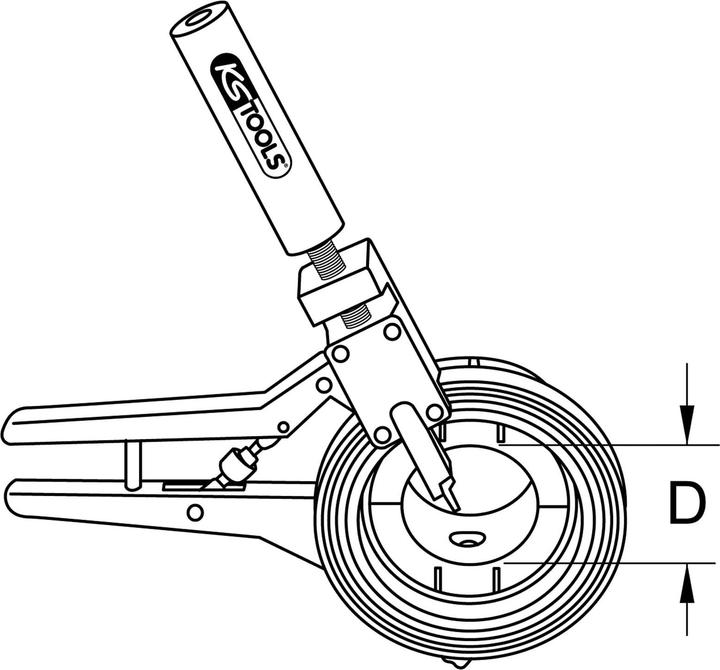 Actual product image KS Tools 222.5000 (110 mm)