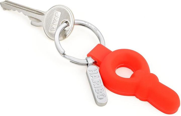 Actual product image Troika HARIBO SCHNULLER Porte-clés tétine, rouge