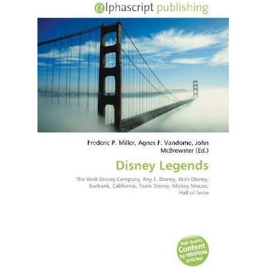 Disney Legends, Fachbücher