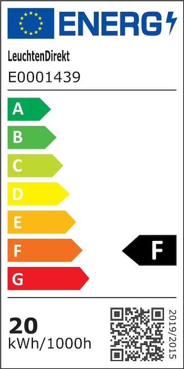 Energie-Label Paul Neuhaus Sparkle (2100 lm)
