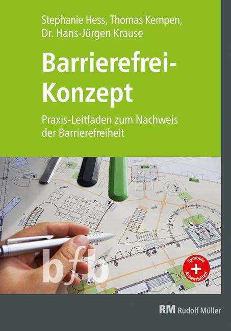 Produktbild Barrierefrei-Konzept (Deutsch, Hans-Jürgen Krause, Stephanie Hess, Thomas Kempen, 2019)