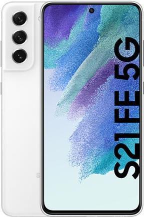 Actual product image Samsung Galaxy S21 FE 5G EU (128 GB, White, 6.40", Dual SIM, 5G)