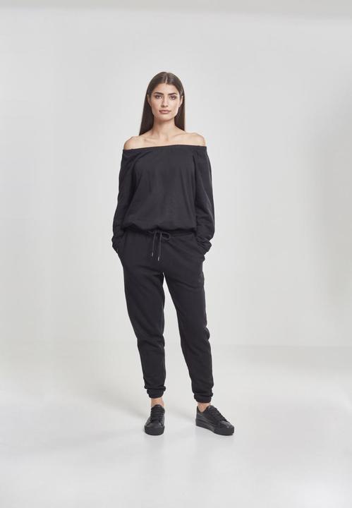 Actual product image Urban Classics Ladies Cold Shoulder Terry Jumpsuit (M)