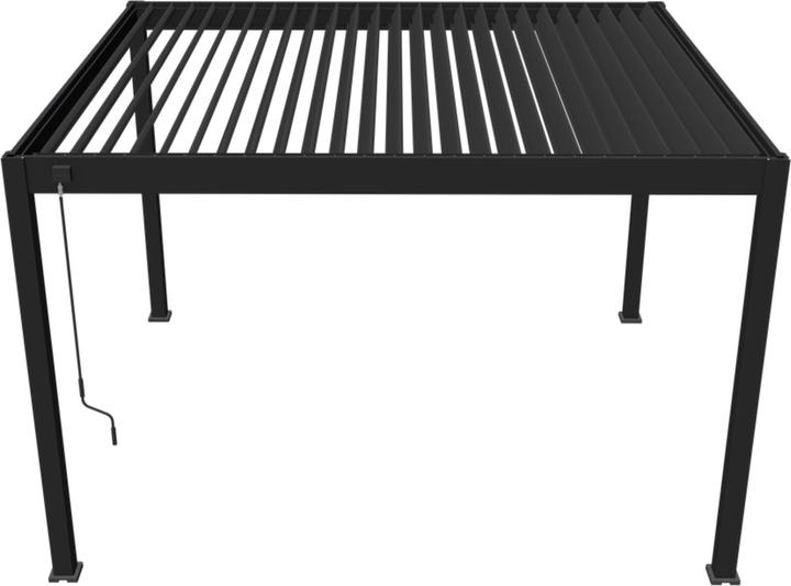 Produktbild Ventaris Pergola Deluxe Plus 3.6x4m mit Lamellendach Anthrazit (400 cm, 360 cm)