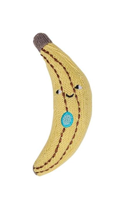 OYOY Mini Banana Rattle