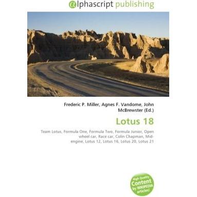 Lotus 18, Ratgeber