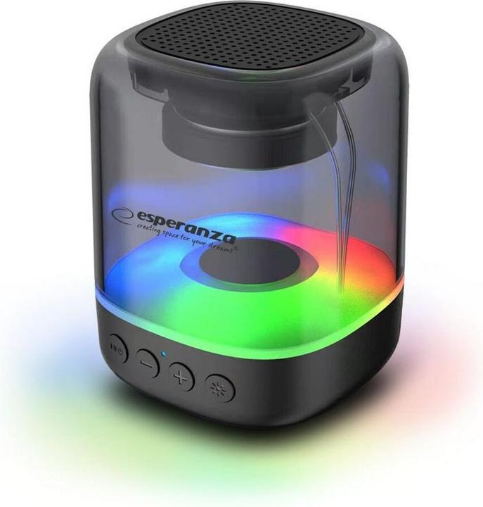 Esperanza rgb bluetooth speaker viola ep154 (4 h)