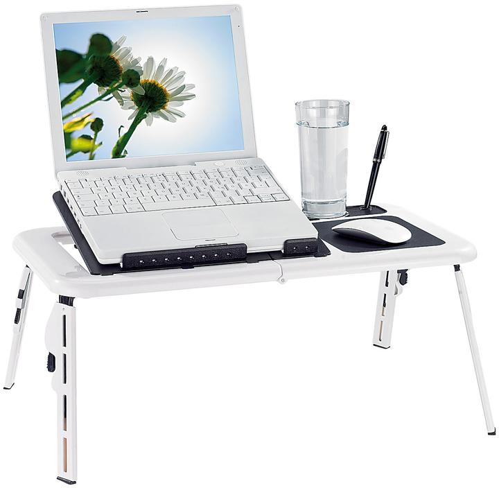 Produktbild General Office Notebooktisch mit 2 USB-Lüftern