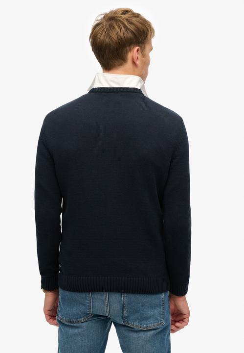 Image du produit Superdry Pull col rond en maille Cotton Classics (XXL)