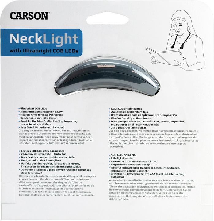 Actual product image Carson Lamp de cou (4.80 cm, 70 lm)