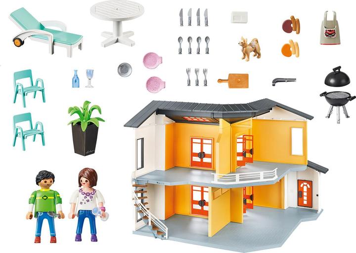 Actual product image Playmobil Modern residential house (9266, Playmobil City Life)