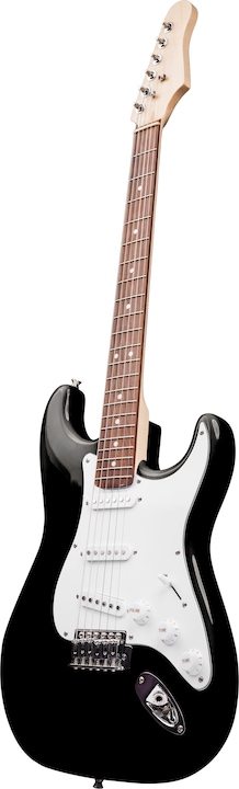 Produktbild Kisai ST6 Standard Electric Guitar, black (E-Gitarre)