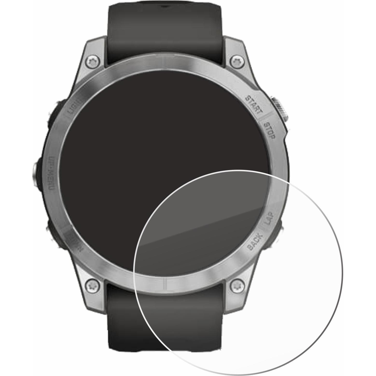 Thumbnail - Savvies Panzerglas Hartglas Displayschutz, Smartwatch Schutzfolie, Transparent