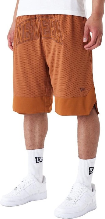 Produktbild New Era Overized Mesh Basketball Shorts earth brown - XL (XL)