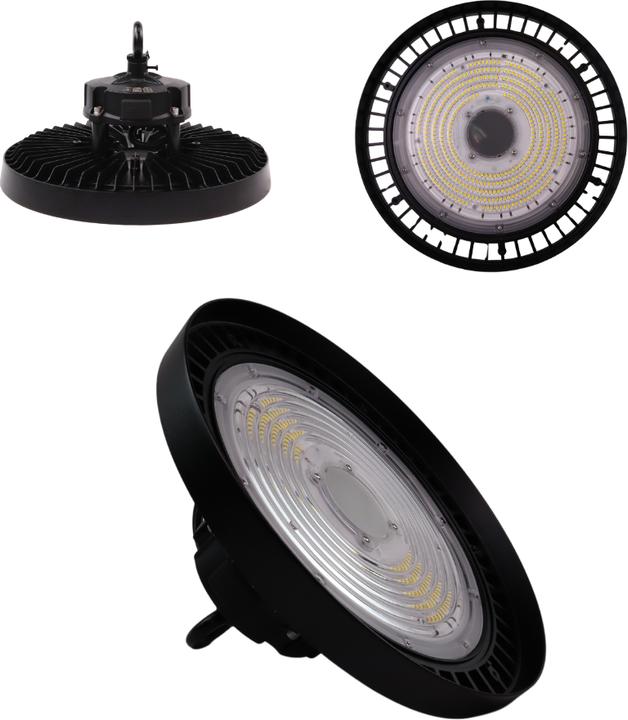 Produktbild Enovalite LED-Highbay-Leuchte, UFO, EEK: D, 200W, 28000lm, 5500K, schwarz (28000 lm)