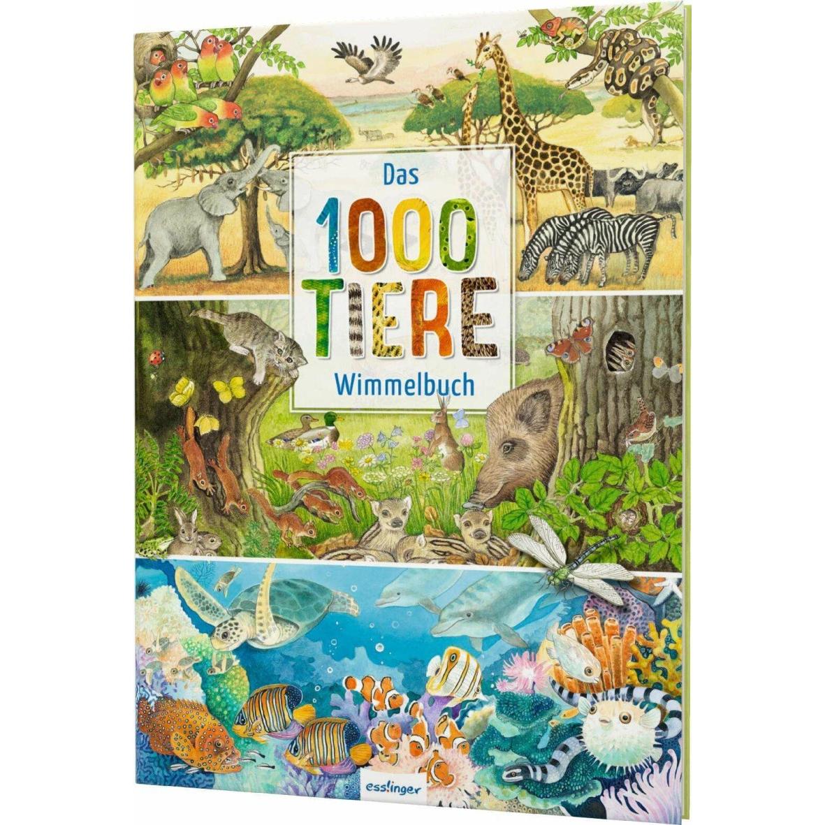 Das 1000 Tiere-Wimmelbuch, Kinderbücher von Christine Henkel