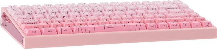 Produktbild Aula Gasket-Tastatur HERO84 HE PINK+Gradient+Contour Dragon King Switch RGB (DE, Kabelgebunden)