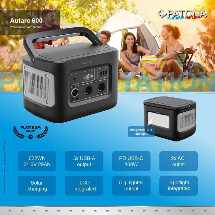 Immagine prodotto Patona Stazione elettrica (512 Wh, 6.75 kg)