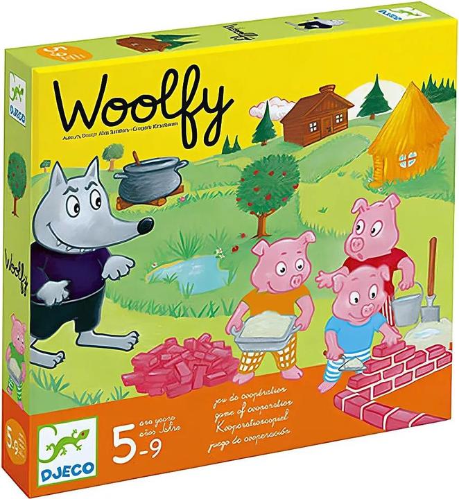 Immagine prodotto Djeco Woolfy (mult) (Francese, Inglese, Polacco, Tedesco, 2 - 4 Giocatori)