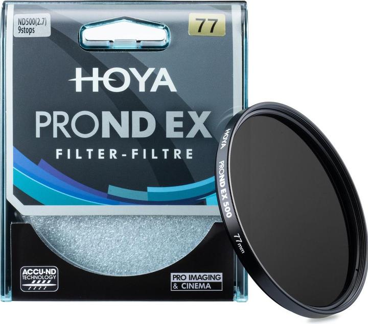 Image du produit Hoya 62.0mm Prond EX 500 (62 mm, Filtre gris neutre)