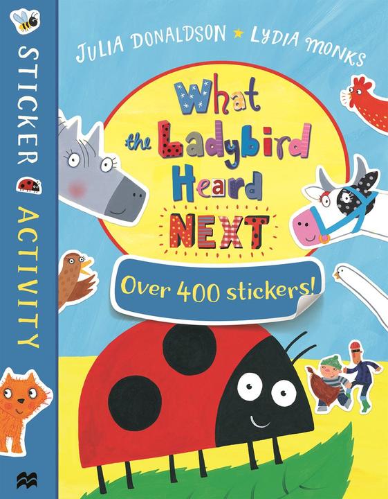Actual product image What the Ladybird Heard Next Sticker Book