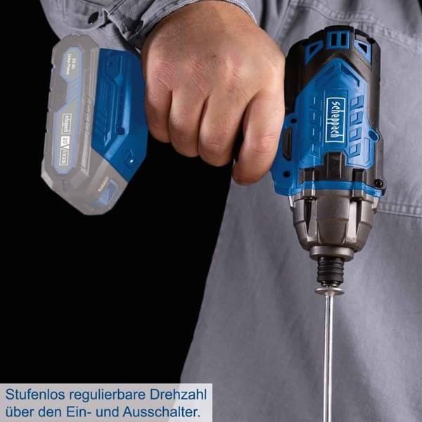 Actual product image Scheppach Akku-Schlagschrauber C-ID180-X