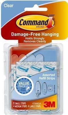 Actual product image Command strips