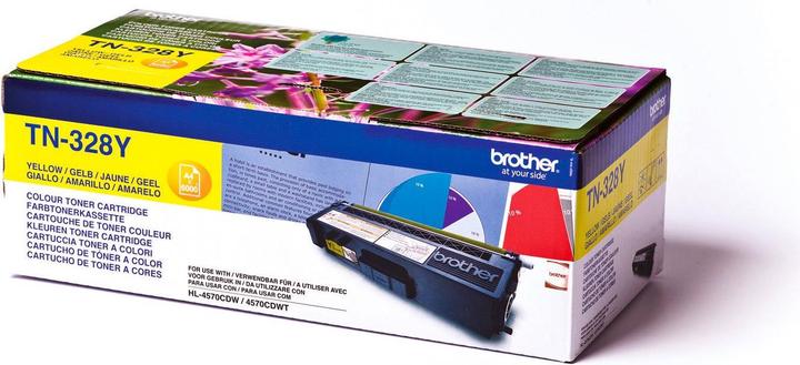 Actual product image Brother Tn-328y (Y)