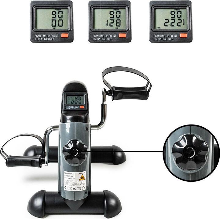 Actual product image InnovaGoods Statischer Pedaltrainer für Arme und Beine mit Matte Velora 2100