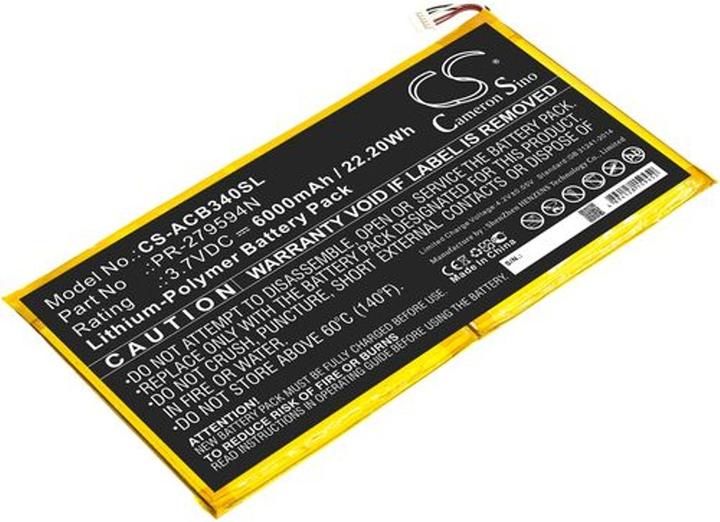 Image du produit NoName Batterie pour Acer Iconia One 10 B3-A40 etc.