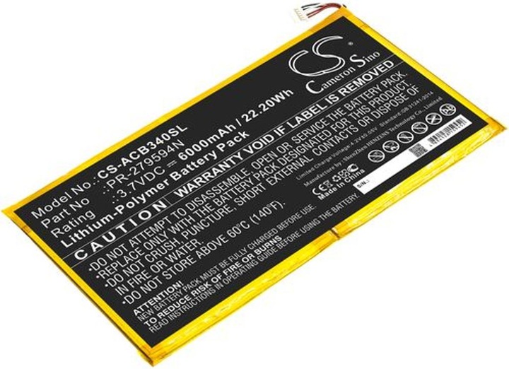 Actual product image NoName Battery for Acer Iconia One 10 B3-A40 etc
