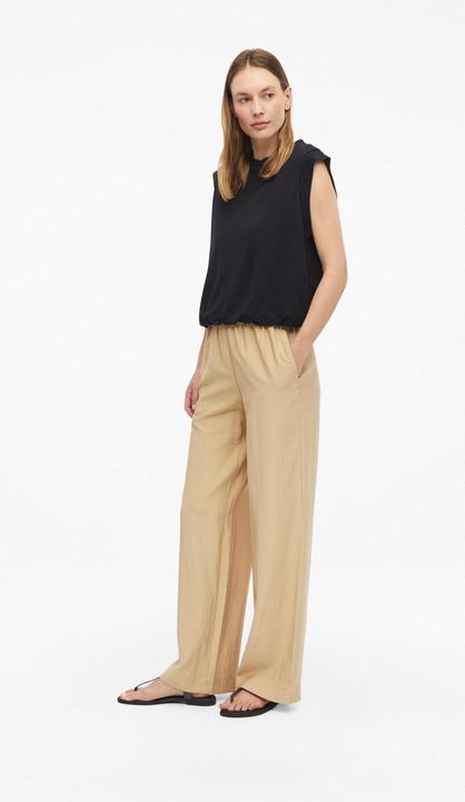 Immagine prodotto s.Oliver Leichte Wide Leg Hose mit Elastikbund (34)