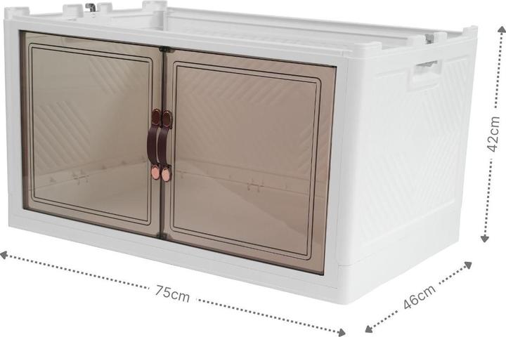 Actual product image Hermex Aufbewahrungsbox Haushaltsschrank Vorratsschrank Aufbewahrungsschrank Lagerregal Erweiterung