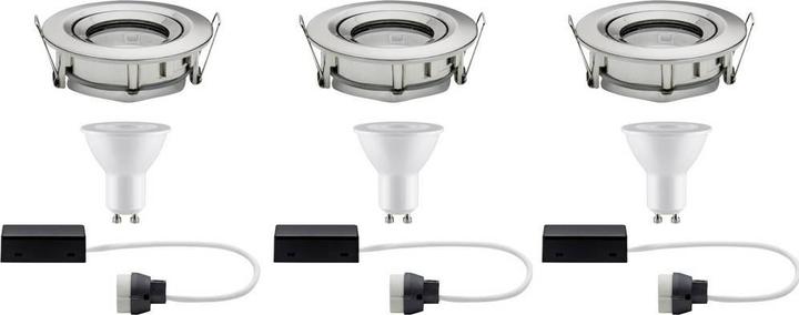 Produktbild Paulmann Einbauleuchte Nova Plus Set (460 lm, GU10)