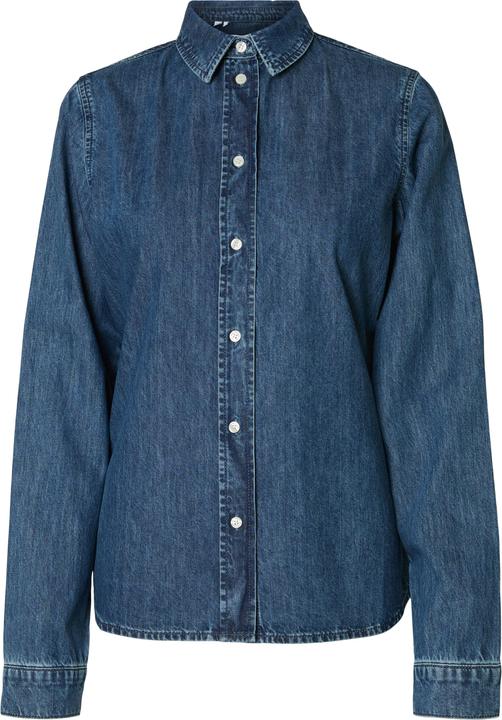Produktbild Selected Körperbetontes Langarm Jeanshemd (38)