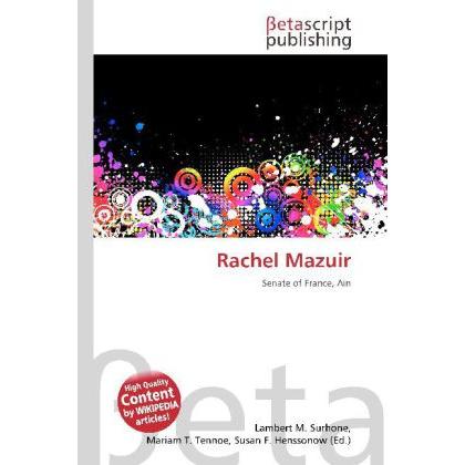 Rachel Mazuir, Fachbücher von Lambert M. Surhone, Miriam T. Timpledon, Susan F. Marseken