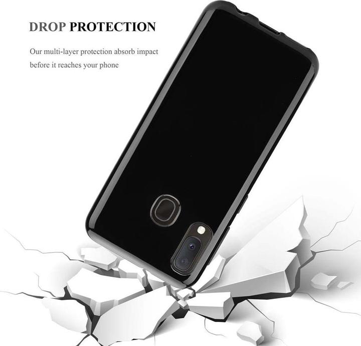 Actual product image Cadorabo TPU Ultra Slim AIR Cover (Samsung Galaxy A20e)