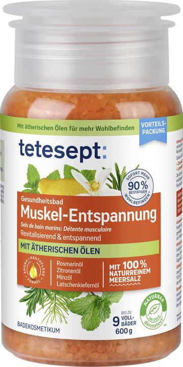 Tetesept Muscle relaxation (Bath salts, 600 g)
