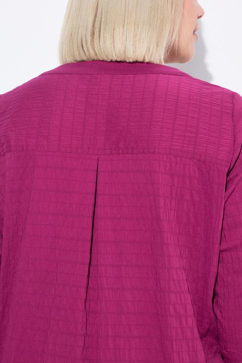 Actual product image Ulla Popken Bubble Texture Blouse (60)