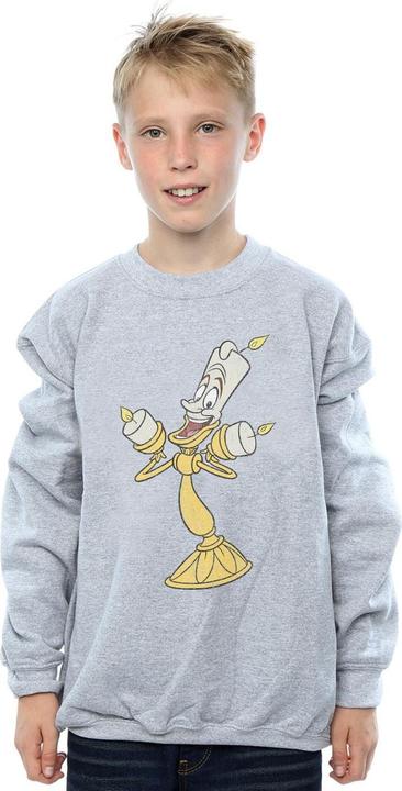 Produktbild Disney Beauty And The Beast Lumiere Distressed Sweatshirt Jungen (152, 158)