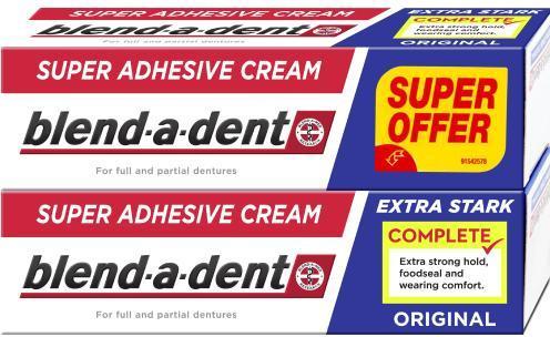 Produktbild Blend-a-dent Extra Strong Original Super Adhesive Cream