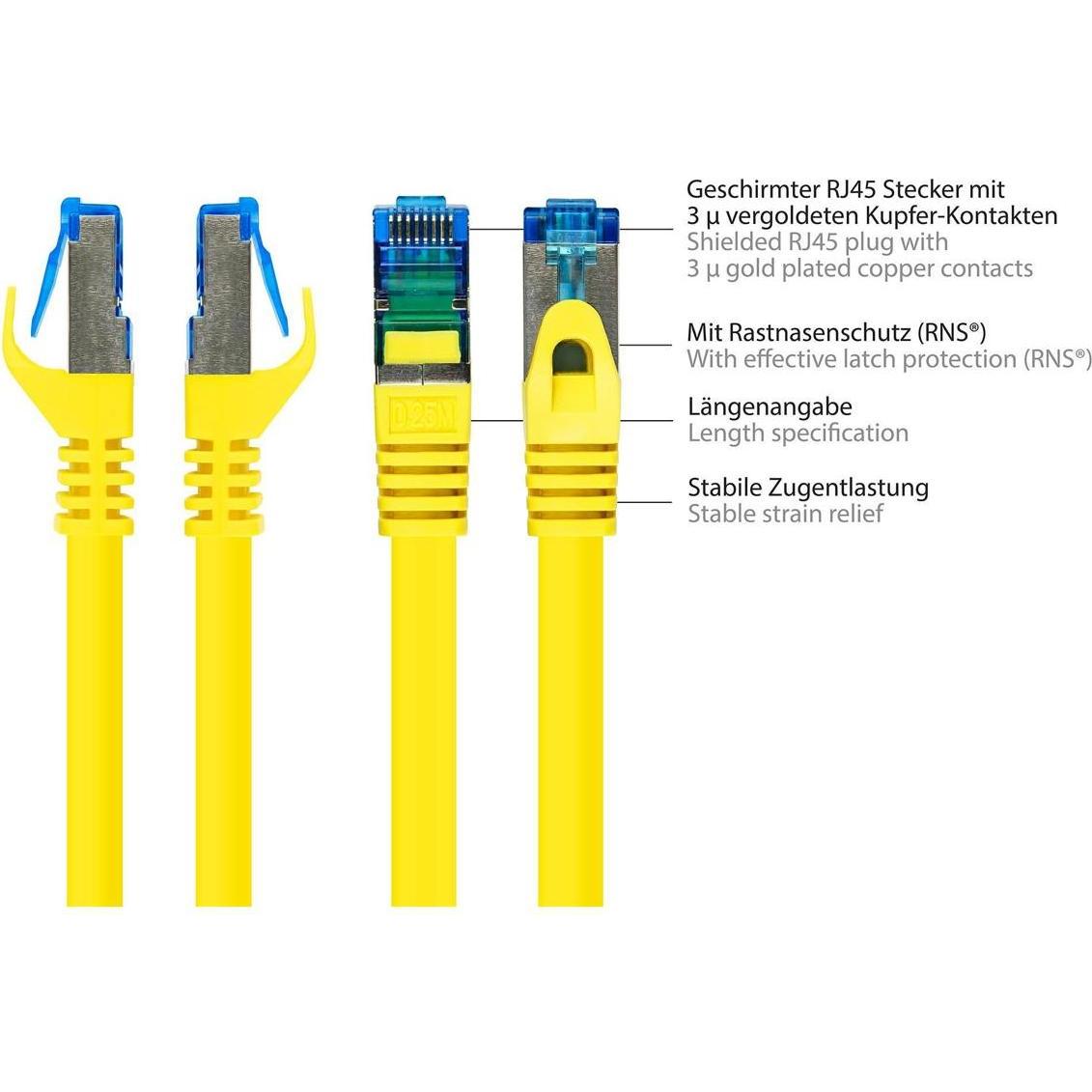 Thumbnail - Good Connections Alcasa (S/FTP, CAT6a, 7.50 m), Netzwerkkabel