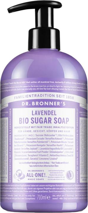 Image du produit Dr. Bronner's Sucre (Savon liquide, 710 ml)