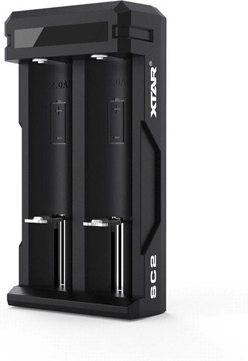 Actual product image Anker Ladegerät für 18650 Akkus XTAR SC2 (Battery + charger)