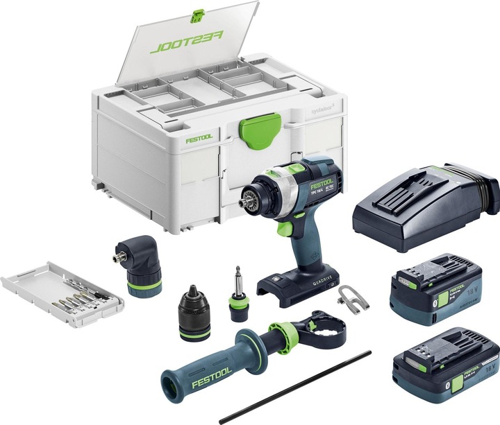 Produktbild Festool Akku-Schlagbohrschrauber TPC 18/4 5,0/4,0 I-Set (Akkubetrieb)